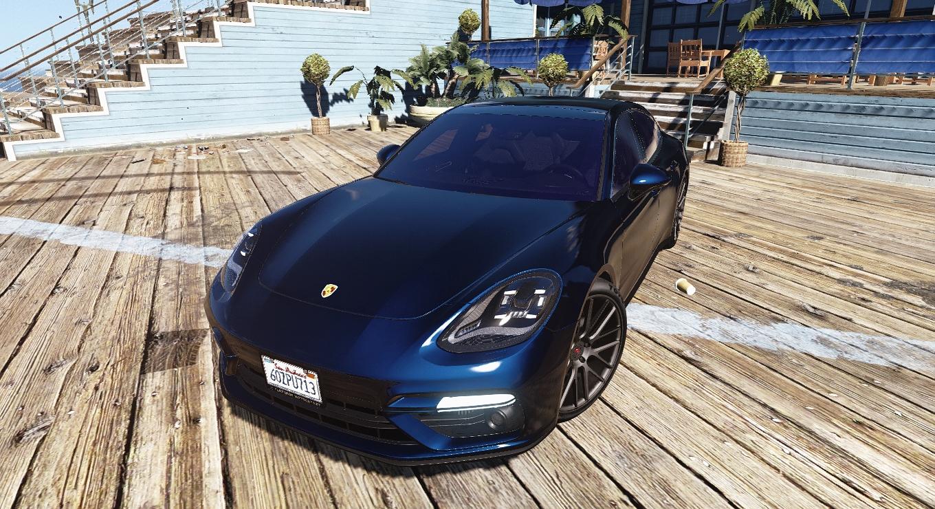 Porsche panamera gta 5